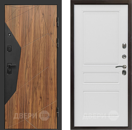 Входная металлическая Дверь Престиж Avangard Классика Лиственница белая в Протвино