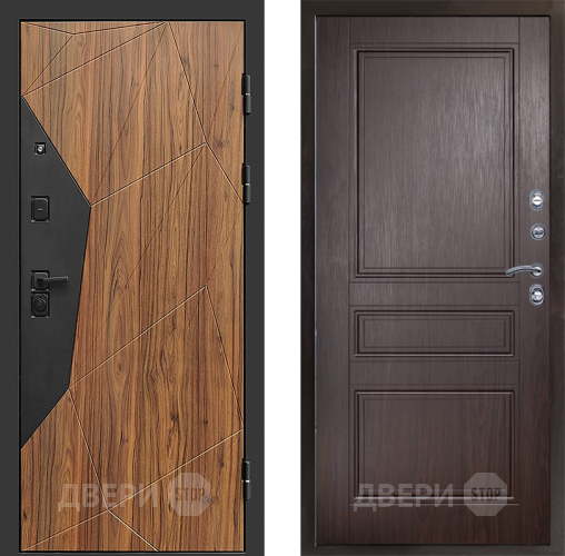 Входная металлическая Дверь Престиж Avangard Классика Венге в Протвино