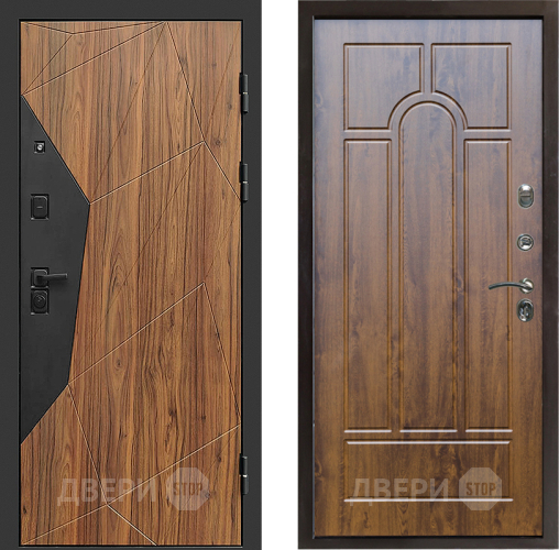 Входная металлическая Дверь Престиж Avangard Арка Дуб в Протвино