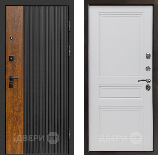 Входная металлическая Дверь Престиж Prestizh Классика Белый матовый в Протвино