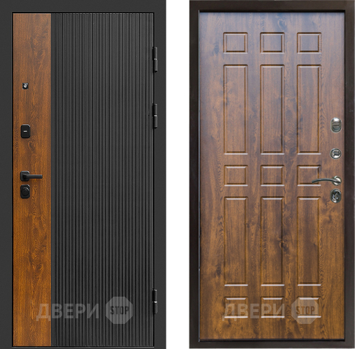 Входная металлическая Дверь Престиж Prestizh Спарта Дуб в Протвино