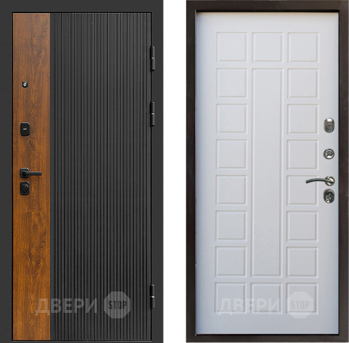 Входная металлическая Дверь Престиж Prestizh Престиж Белое дерево в Протвино