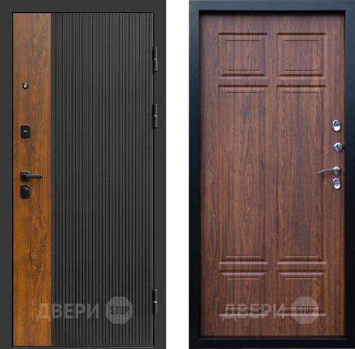 Входная металлическая Дверь Престиж Prestizh Премиум Орех темный в Протвино