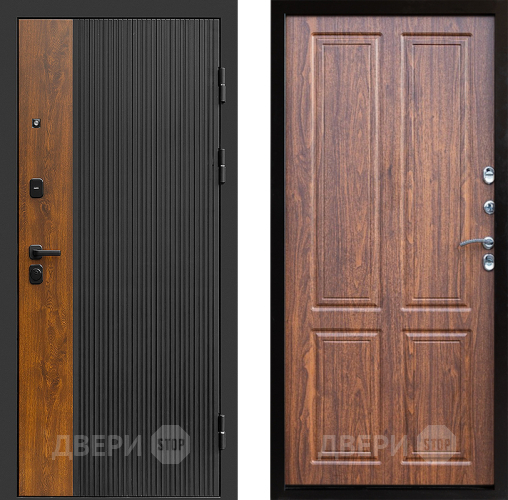 Входная металлическая Дверь Престиж Prestizh Премиум Орех светлый в Протвино