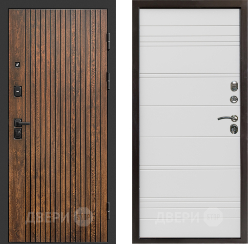 Входная металлическая Дверь Престиж Tvist Line Белый в Протвино