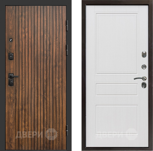 Входная металлическая Дверь Престиж Tvist Классика Белое дерево в Протвино