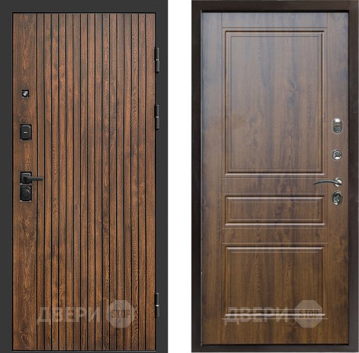 Входная металлическая Дверь Престиж Tvist Классика Дуб в Протвино