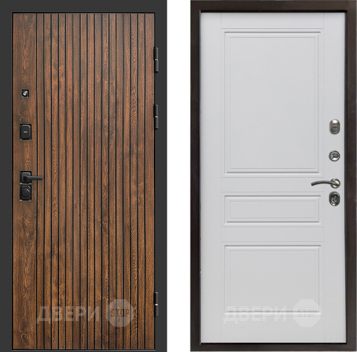 Входная металлическая Дверь Престиж Tvist Классика Белый матовый в Протвино