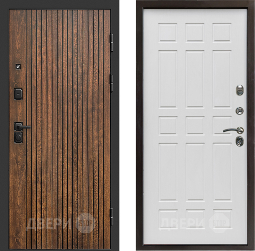 Входная металлическая Дверь Престиж Tvist Спарта Белое дерево в Протвино