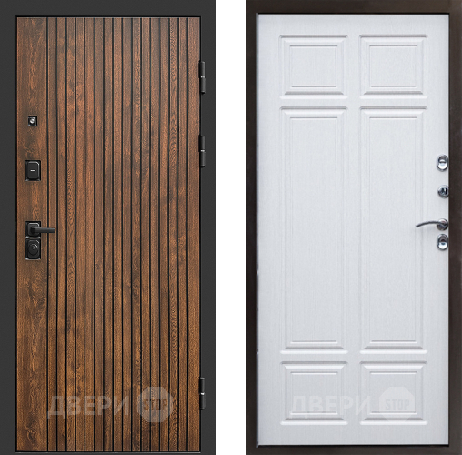 Входная металлическая Дверь Престиж Tvist Премиум Лиственница белая в Протвино