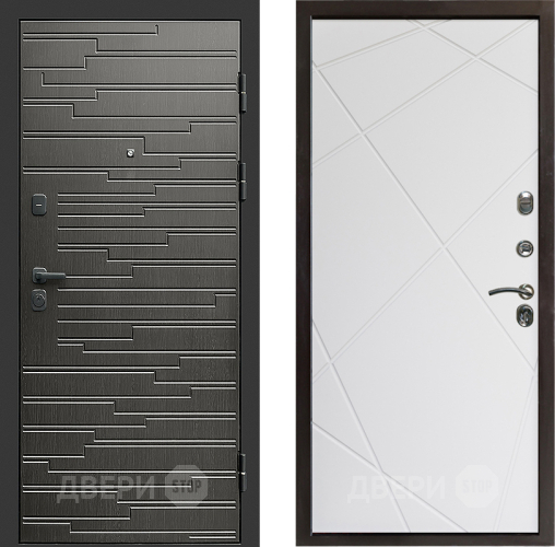 Дверь Престиж Rivera Лучи Бетон белый в Протвино