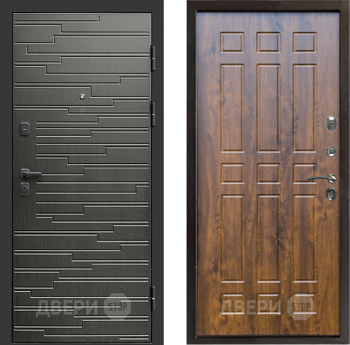Входная металлическая Дверь Престиж Rivera Спарта Дуб в Протвино