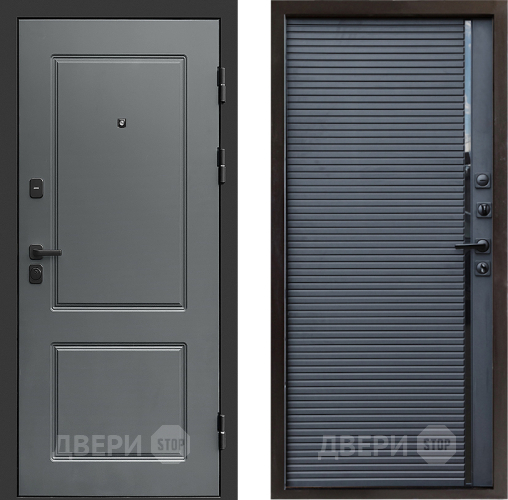 Входная металлическая Дверь Престиж Verona Porte Черный кварц в Протвино