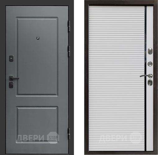 Входная металлическая Дверь Престиж Verona Porte Белый в Протвино