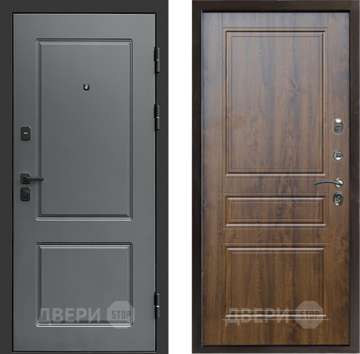 Входная металлическая Дверь Престиж Verona Классика Дуб в Протвино