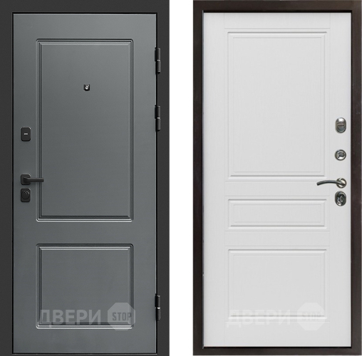 Входная металлическая Дверь Престиж Verona Классика Лиственница белая в Протвино