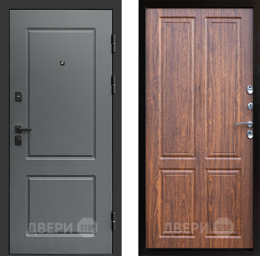 Входная металлическая Дверь Престиж Verona Премиум Орех светлый в Протвино