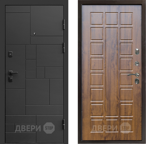 Входная металлическая Дверь Престиж Kvadro Престиж Дуб в Протвино