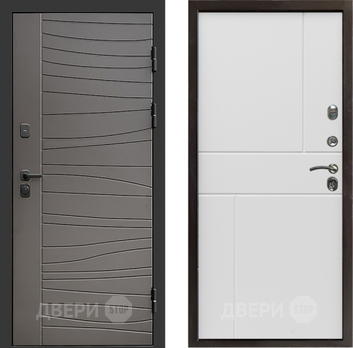 Дверь Престиж Siciliya Горизонт Бетон белый в Протвино