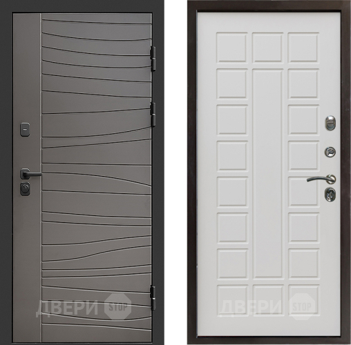 Входная металлическая Дверь Престиж Siciliya Престиж Бежевый мат в Протвино