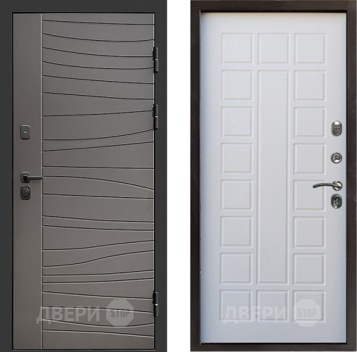 Входная металлическая Дверь Престиж Siciliya Престиж Белое дерево в Протвино