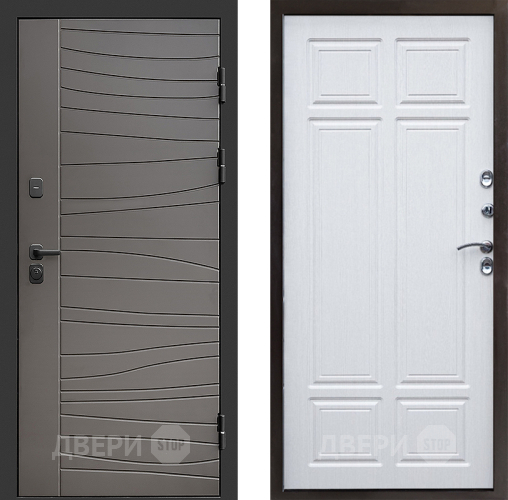 Входная металлическая Дверь Престиж Siciliya Премиум Лиственница белая в Протвино