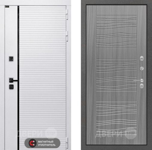 Входная металлическая Дверь Лабиринт (LABIRINT) Royal 06 Сандал грей в Протвино