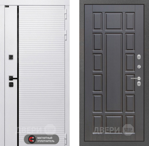 Входная металлическая Дверь Лабиринт (LABIRINT) Royal 12 Венге в Протвино