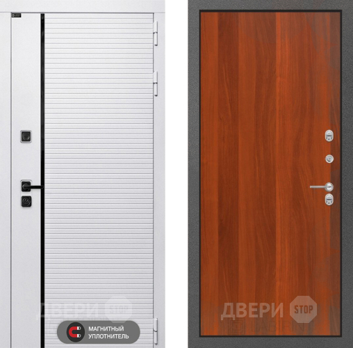 Входная металлическая Дверь Лабиринт (LABIRINT) Royal 05 Итальянский орех в Протвино