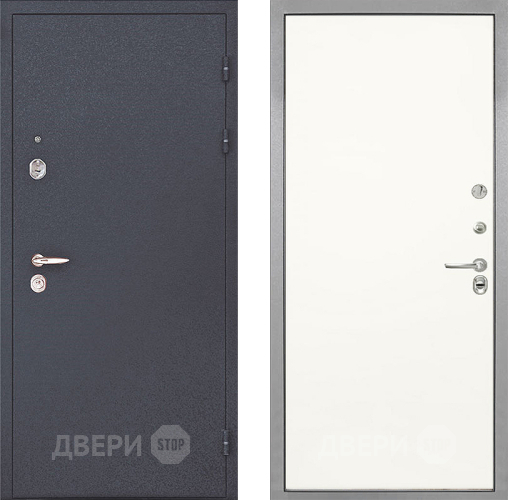 Входная металлическая Дверь Интекрон (INTECRON) Колизей Гладкая Слоновая кость в Протвино