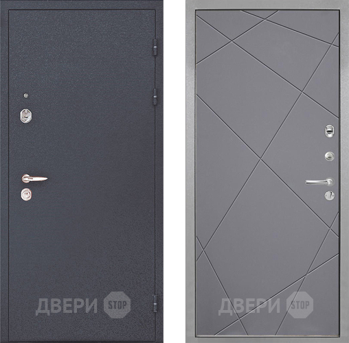 Дверь Интекрон (INTECRON) Колизей Лучи-М Графит софт в Протвино