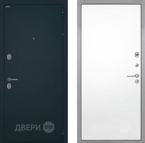 Входная металлическая Дверь Интекрон (INTECRON) Греция Гладкая Силк Сноу в Протвино