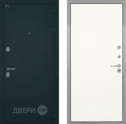 Входная металлическая Дверь Интекрон (INTECRON) Греция Гладкая Слоновая кость в Протвино