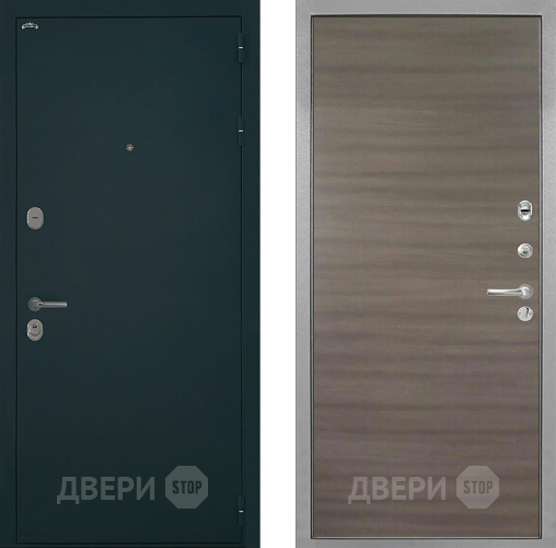 Входная металлическая Дверь Интекрон (INTECRON) Греция Гладкая Дуб тоскано поперечный в Протвино