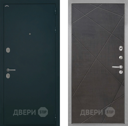 Входная металлическая Дверь Интекрон (INTECRON) Греция Лучи-М Венге распил кофе в Протвино