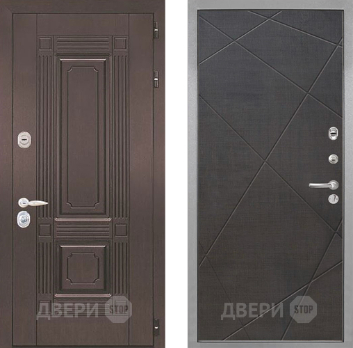 Дверь Интекрон (INTECRON) Италия Лучи-М Венге распил кофе в Протвино