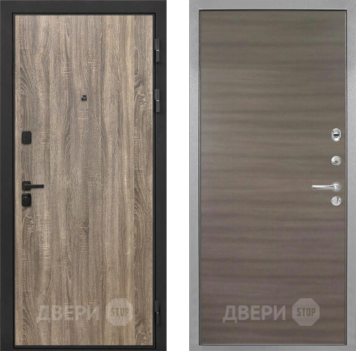 Дверь Интекрон (INTECRON) Профит Black Дуб Турин Гладкая Дуб тоскано поперечный в Протвино