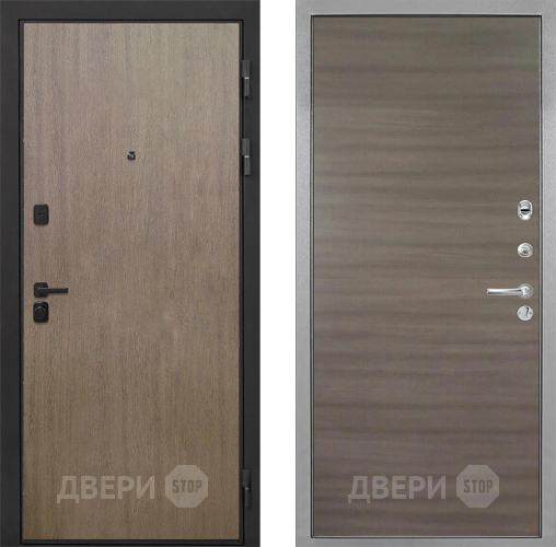 Входная металлическая Дверь Интекрон (INTECRON) Профит Black Венге Коричневый Гладкая Дуб тоскано поперечный в Протвино