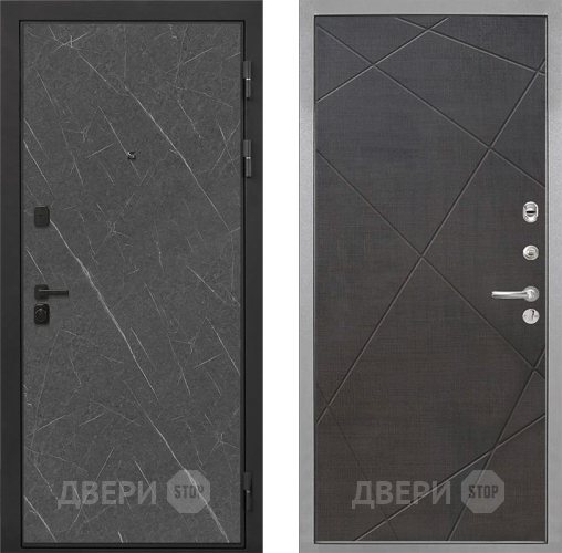 Дверь Интекрон (INTECRON) Профит Black Гранит Лава Оникс Лучи-М Венге распил кофе в Протвино