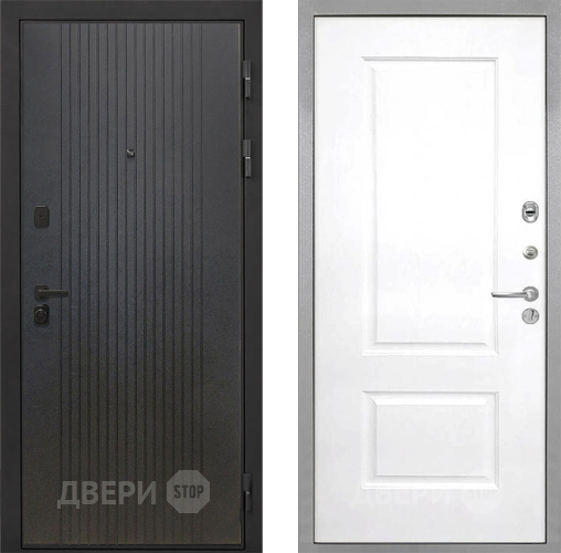 Входная металлическая Дверь Интекрон (INTECRON) Профит Black ФЛ-295 Альба Роял Вуд белый в Протвино