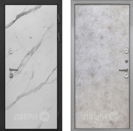 Дверь Интекрон (INTECRON) Гектор Мрамор Арктик Гладкая Мрамор светлый в Протвино