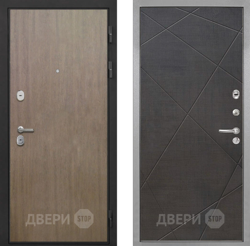 Дверь Интекрон (INTECRON) Гектор Венге Коричневый Лучи-М Венге распил кофе в Протвино