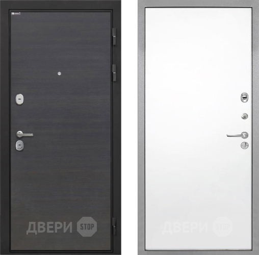 Входная металлическая Дверь Интекрон (INTECRON) Гектор Эковенге Гладкая Силк Сноу в Протвино