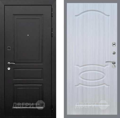 Входная металлическая Дверь Рекс (REX) 6 Венге FL-128 Сандал белый в Протвино