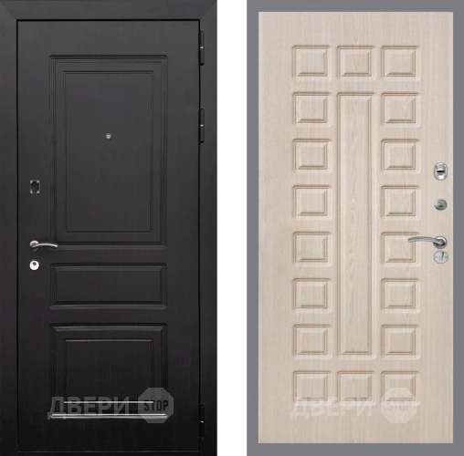 Входная металлическая Дверь Рекс (REX) 6 Венге FL-183 Беленый дуб в Протвино