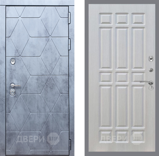 Входная металлическая Дверь Рекс (REX) 28 FL-33 Лиственница беж в Протвино