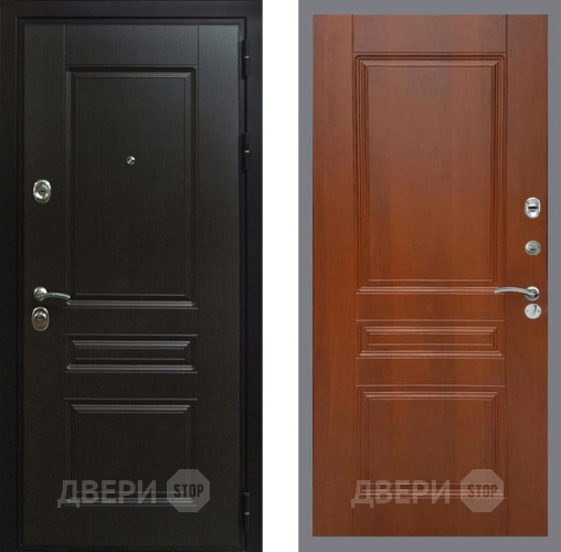 Входная металлическая Дверь Рекс (REX) Премиум-Н FL-243 Итальянский орех в Протвино