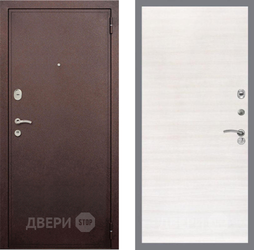 Входная металлическая Дверь Рекс (REX) 2 Медный Антик GL Акация в Протвино