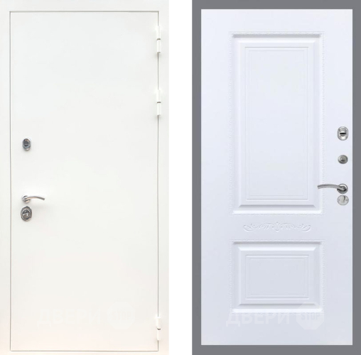 Дверь Рекс (REX) 5 Белая Шагрень Смальта Силк Сноу в Протвино