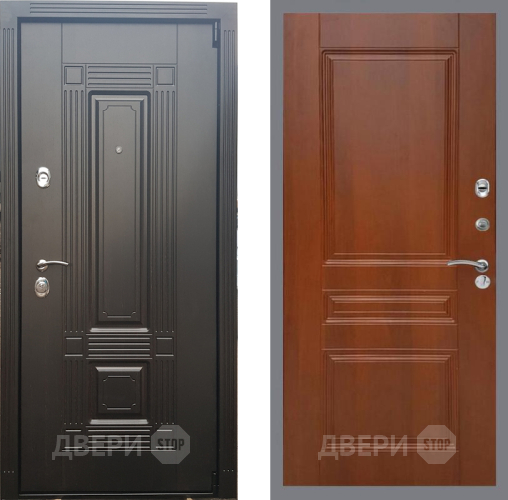 Входная металлическая Дверь Рекс (REX) 9 FL-243 Итальянский орех в Протвино